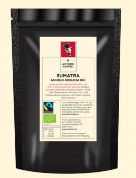 Alt Wien Sumatra Askogo Robusta BIO + FAIRTRADE
