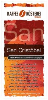 Kaffeer&ouml;sterei Parsberg San Crist&ograve;bal