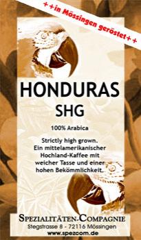 SpezCom Honduras Hochland SHG